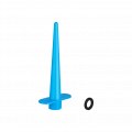 WaterClean Shower Head Spike blue