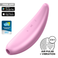 Satisfyer 'Curvy 3+', Druckwellenvibrator, pink, 15 cm