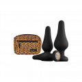 Kesia Butt Plug Set, 3 Teile, 10 - 13cm