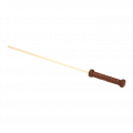 Spazierstock mit Ledergriff