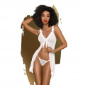 Penthouse 'After sunset', Babydoll, weiß, S/M