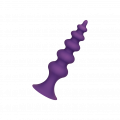 Strukturierter Silikon-Analdildo