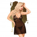 Penthouse 'Bedtime story', Sexy Kleid, schwarz, S/M
