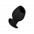 Silikon Analplug mit Tunnel, M