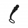 Sinnlicher Analplug mit Hodenring