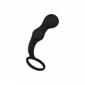 Verführerischer Analplug mit Hodenring