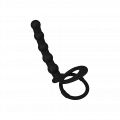 Analkette mit Penis- und Hodering