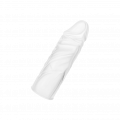 Zart gerippte Penishülle