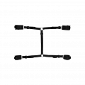 BDSM Bett-Fesselkreuz