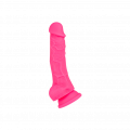 Neo - Dual Density Cock with Balls, 19 cm