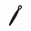 Silikon-Analplug mit Spiralstruktur