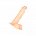 Üppig geaderter Naturdildo