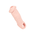 Geaderte Penishülle, 15 cm