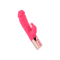 Naturnaher Rabbitvibrator aus Silikon, 22 cm