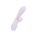Silikon Rabbitvibrator mit Zunge, 19,5 cm