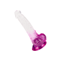 Flexibler Naturdildo mit Saugfuß, 20,5 cm