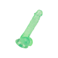 Naturdildo mit Saugfuß, 19 cm