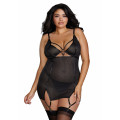 Strapshemd mit heißen Cutouts (2XL)