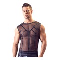 Shirt aus transparentem Powernet 2XL