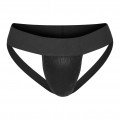 Jock Strap mit Lederklappe