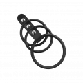 Penismanschette mit Ringen, 4 - 5,5 cm