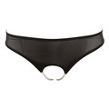 Perlenslip schwarz M