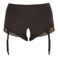Strapsslip mit offenem Schritt (2XL)
