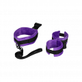 Rückseitiges Fessel-Set aus Plüsch, 3 Teile