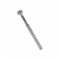 Rimba Ribbed Urethral plug hollow 10 mm