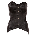 Korsett lang schwarz 86cm