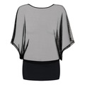 Transparentes Minikleid (L/XL)