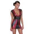 Tailliertes Kleid (rot) L