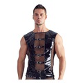 Lack Shirt mit Netz (L)