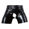 Latex-Pants mit Penis-Hodenöffnung (L)