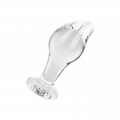 Analdildo mit gebogener Spitze