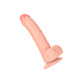 Ultra Realistic Skin - Curved Dildo with Balls, 17cm