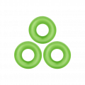 Glow in the Dark Rings, 3St., 25cm