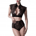 Sexy Dessous-Set aus Spitze, 2 Teile (L)