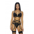 Dessous Set mit Strapse (L)