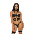 Dessous-Set mit Neckholder-Träger (L)