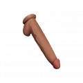 Sliding Skin Dildo, 34cm
