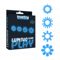 LoveToy - Lumino Play Cock Ring Set of 4 - Glow in the Dark