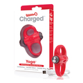 The Screaming O - Charged Yoga Vibe Ring Red