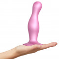 Strap-On-Me - "Curvy Metallic" Dildo (S)