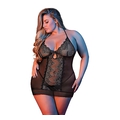 Chemise & G-Set XXL (Black)