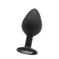 Diamant Herz Butt Plug - Large