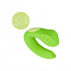 Paarvibrator 'Gecko' aus Silikon