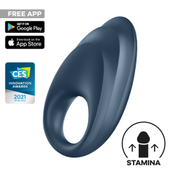 Satisfyer 'POWERFUL ONE CONNECT APP', Penisring, Dunkelblau, 9 cm