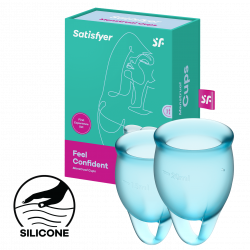 Satisfyer Feel Confident - Menstrual Cup Set
