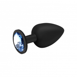 Silikon-Analdildo mit "Diamant", L